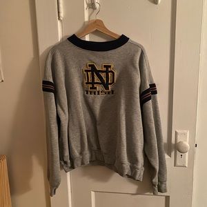 Vintage notre dame crewneck sweatshirt